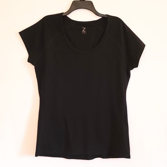 Z by Zella Black Active Short Sleeve Tee womens size xl - Picture 9 of 9